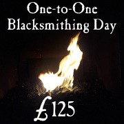 1 to 1 blacksmithing experience days