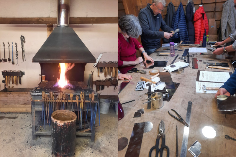 Tinmithing and Blacksmith at Stanwick Lakes